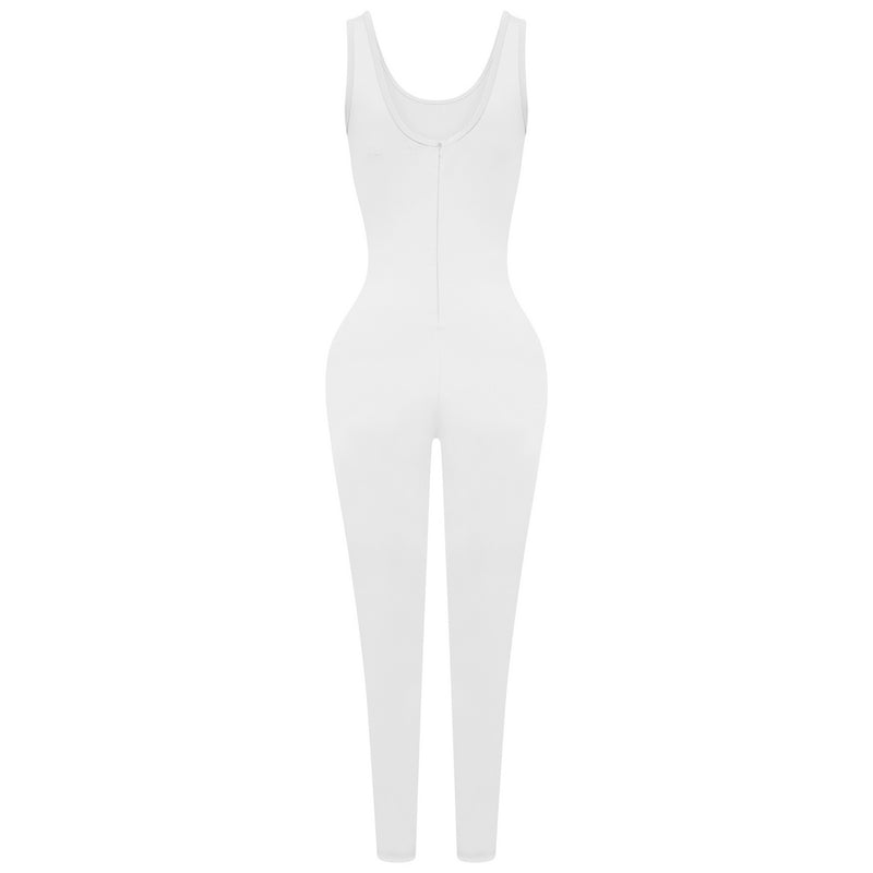 White Jumpsuit- 2way wear