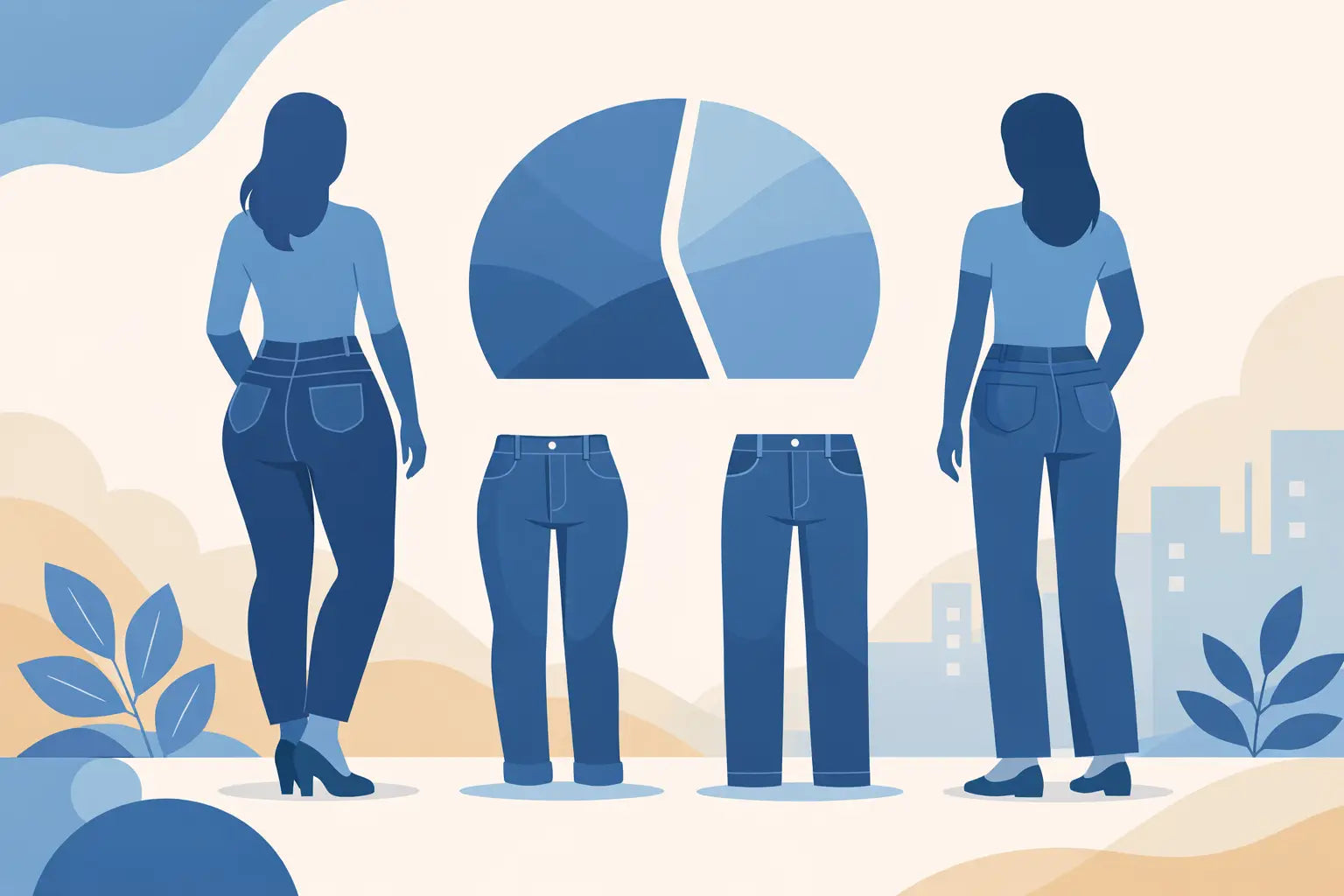 Curvy Fit Jeans vs Regular Fit Jeans