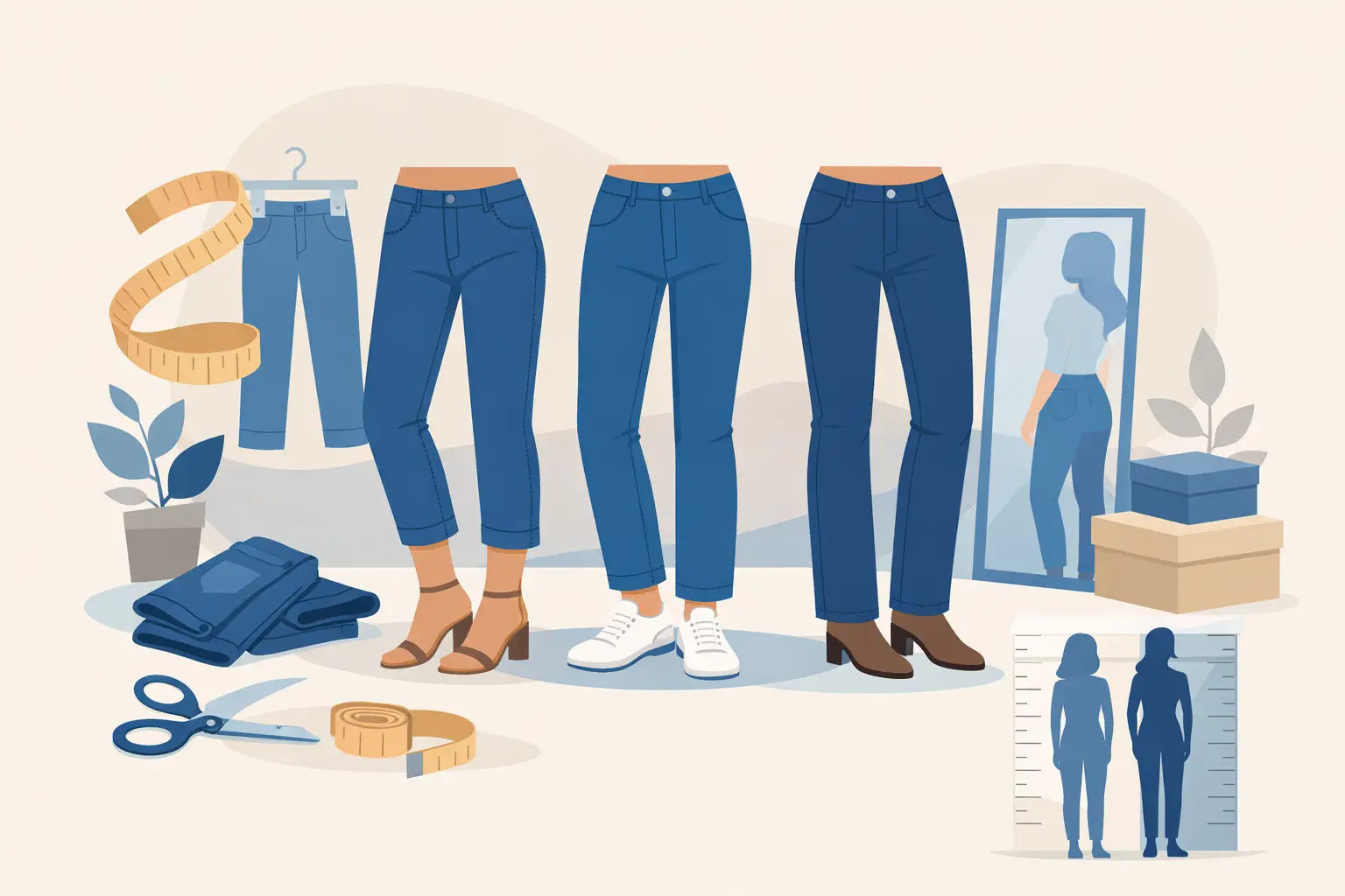 How to Choose Inseam Length for Womens Jeans