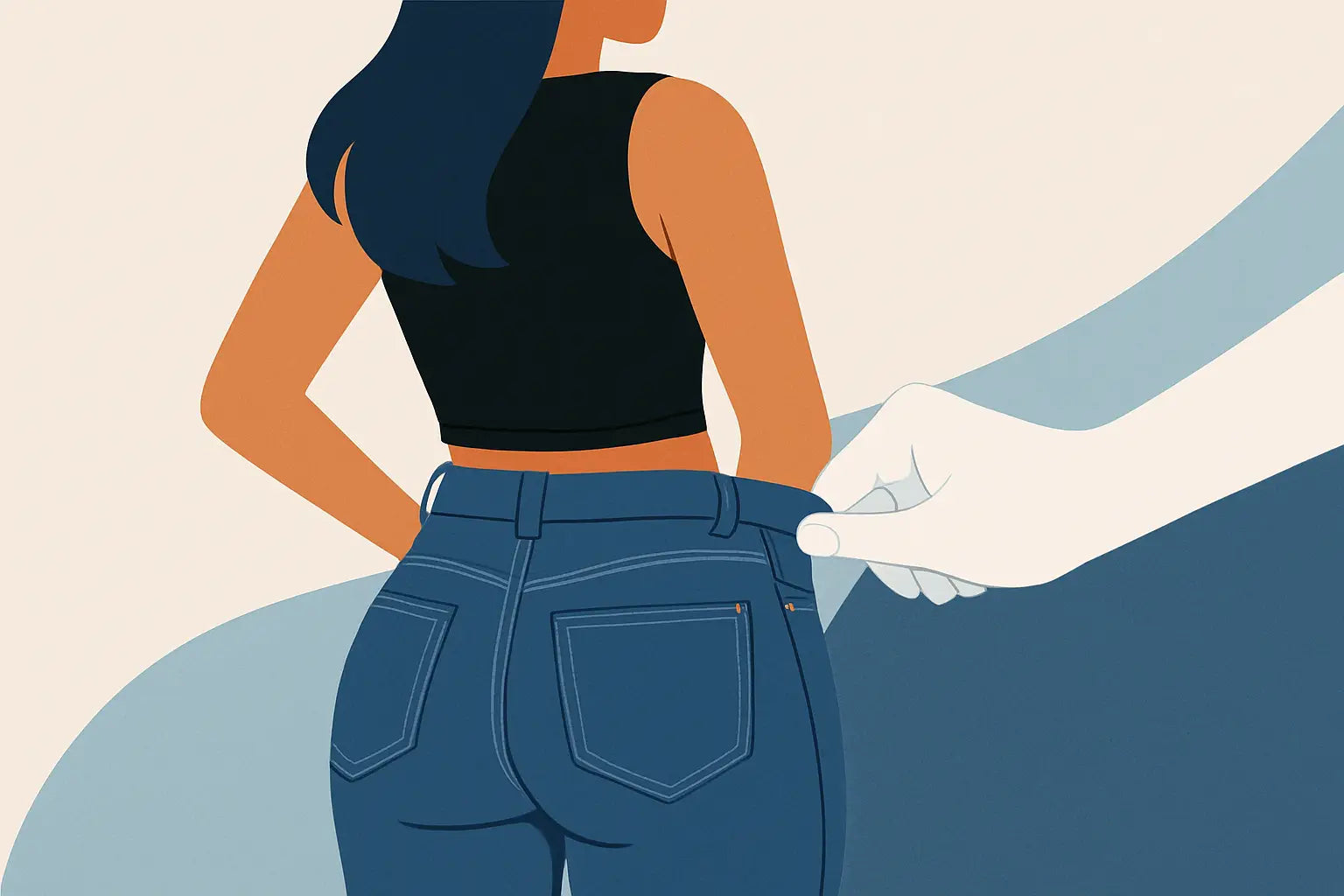 Jeans That Stop Waist Gapping, Finally