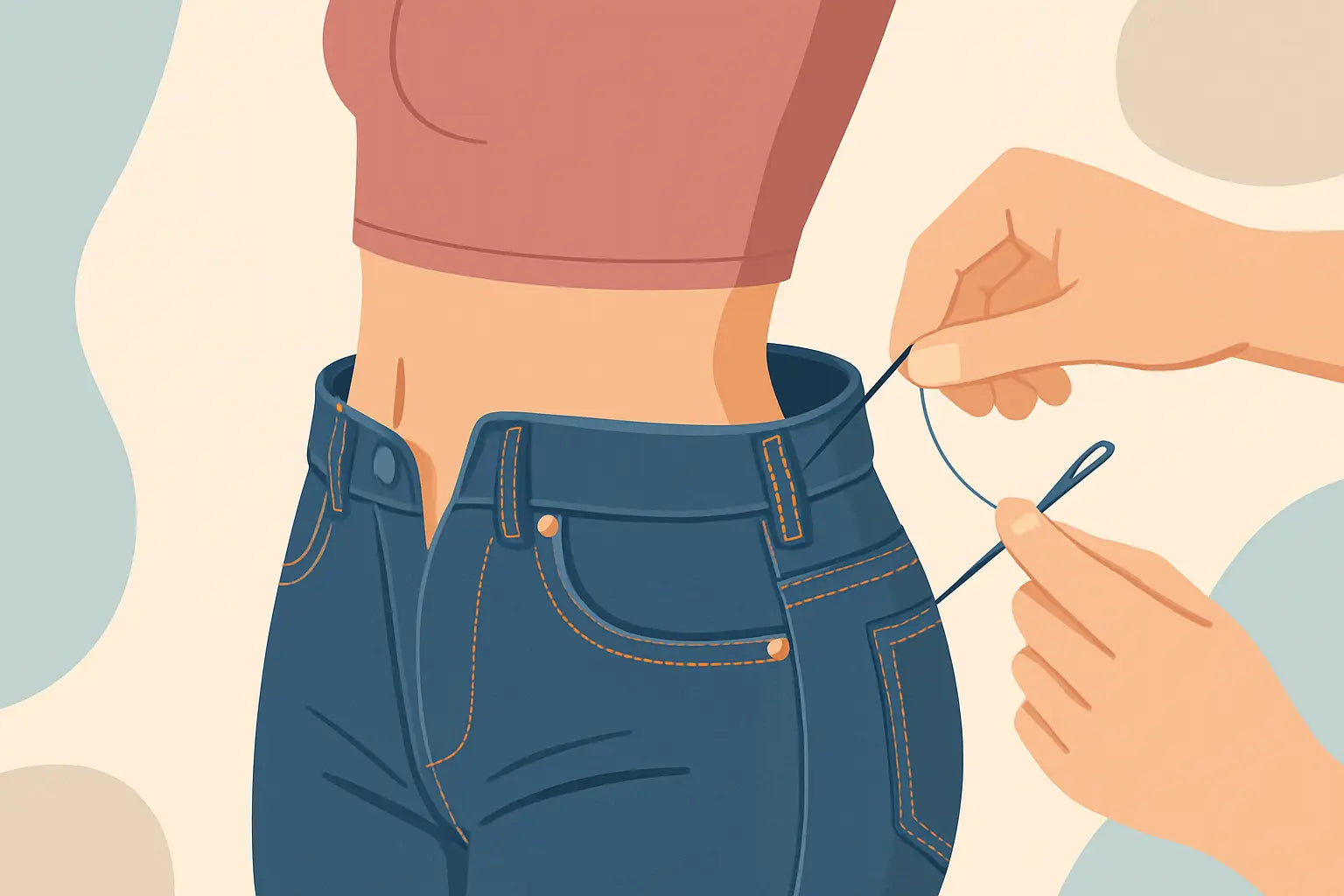 Why Jeans Gap at the Waist (and How to Fix It)