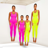 Hot Pink Jumpsuit