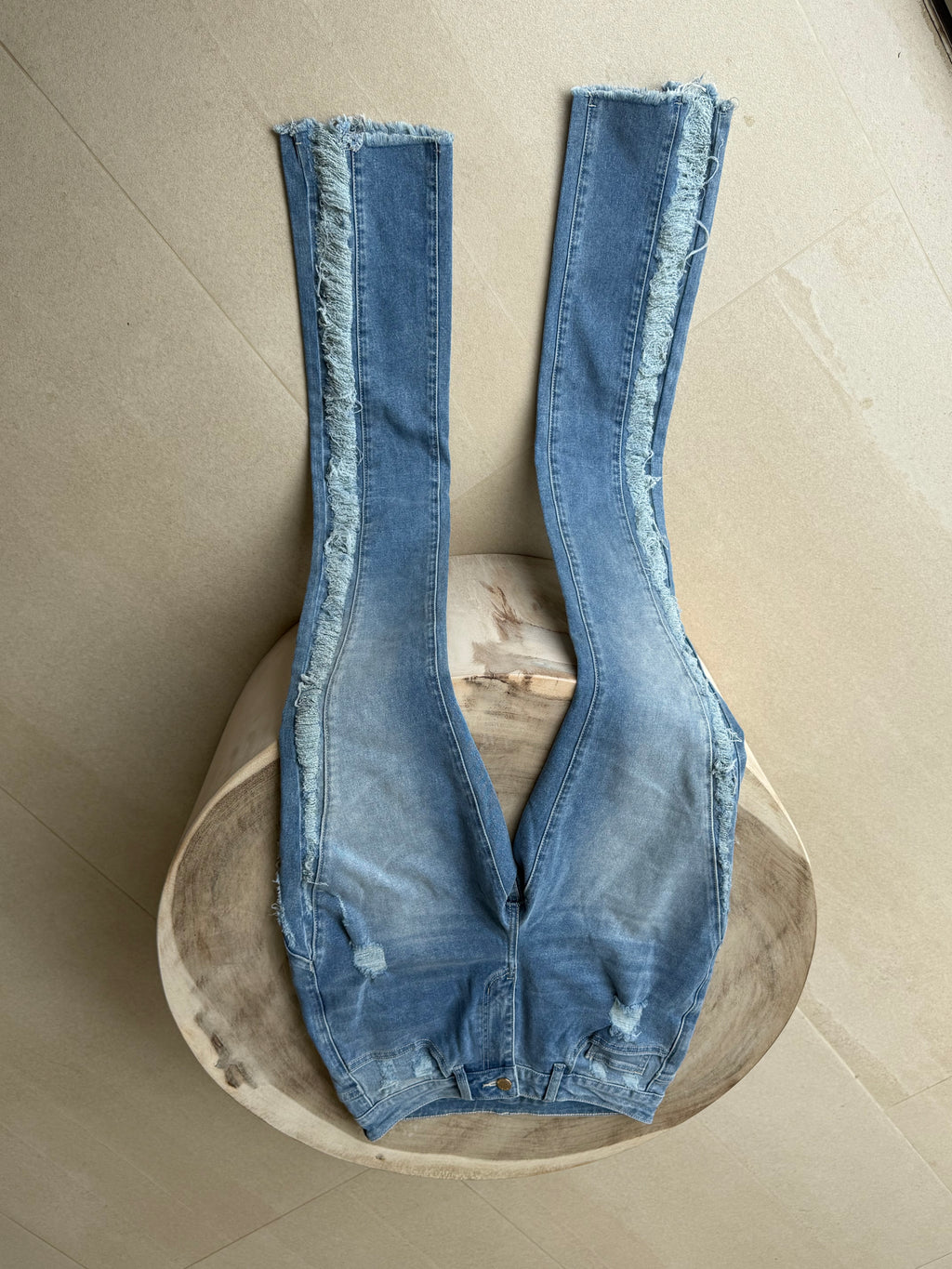 Ripped Royalty Skinny Jeans