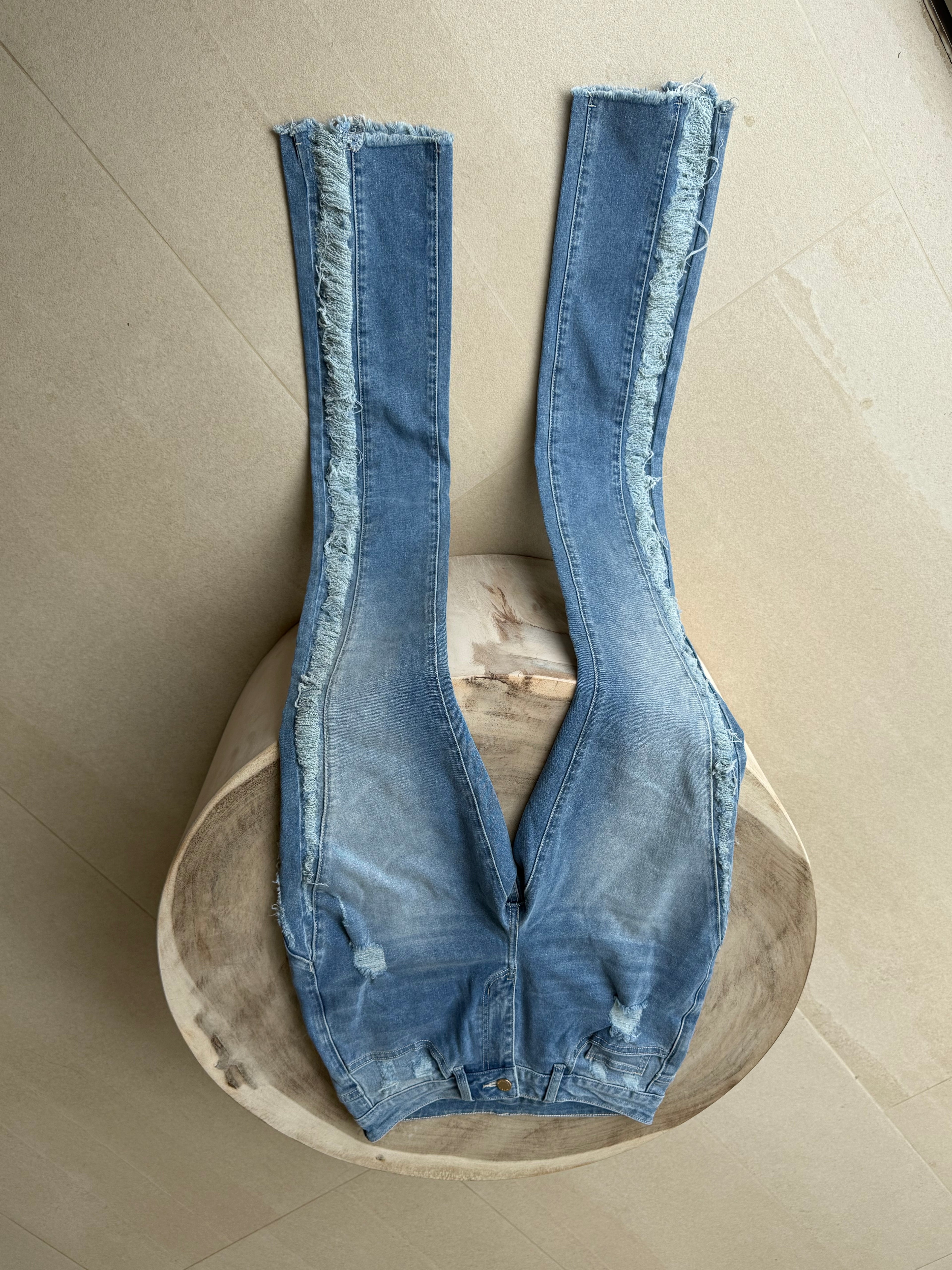 Ripped Royalty Skinny Jeans