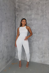 White H Jumpsuit