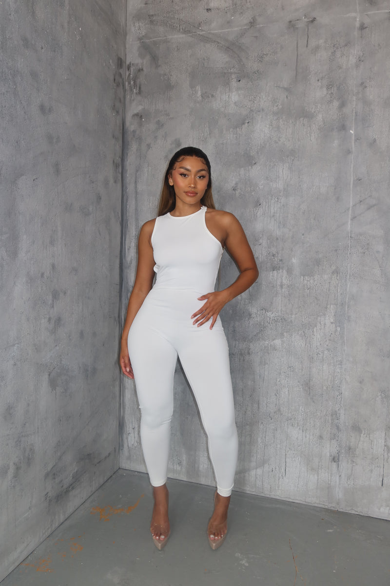 White H Jumpsuit