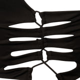 Black Two Way 2-Piece