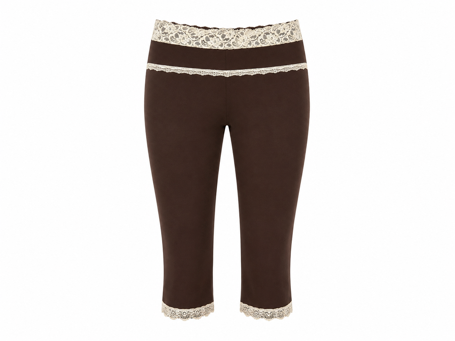 All’Da’HONEYZ Wear Honeyz Chocolate+Vanilla Capri Set