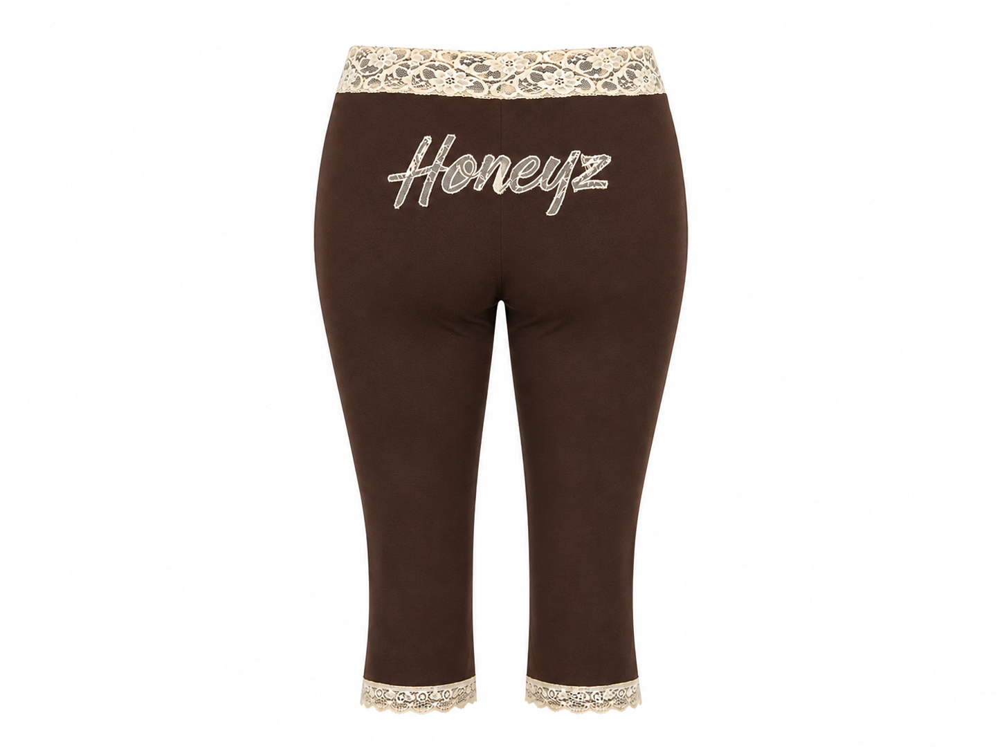All’Da’HONEYZ Wear Honeyz Chocolate+Vanilla Capri Set