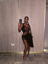 Black Two Way 2-Piece