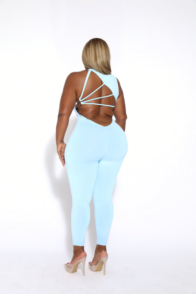 Sky Blue H Jumpsuit