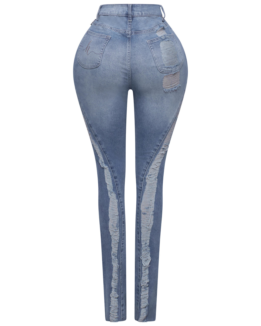 Ripped Royalty Skinny Jeans