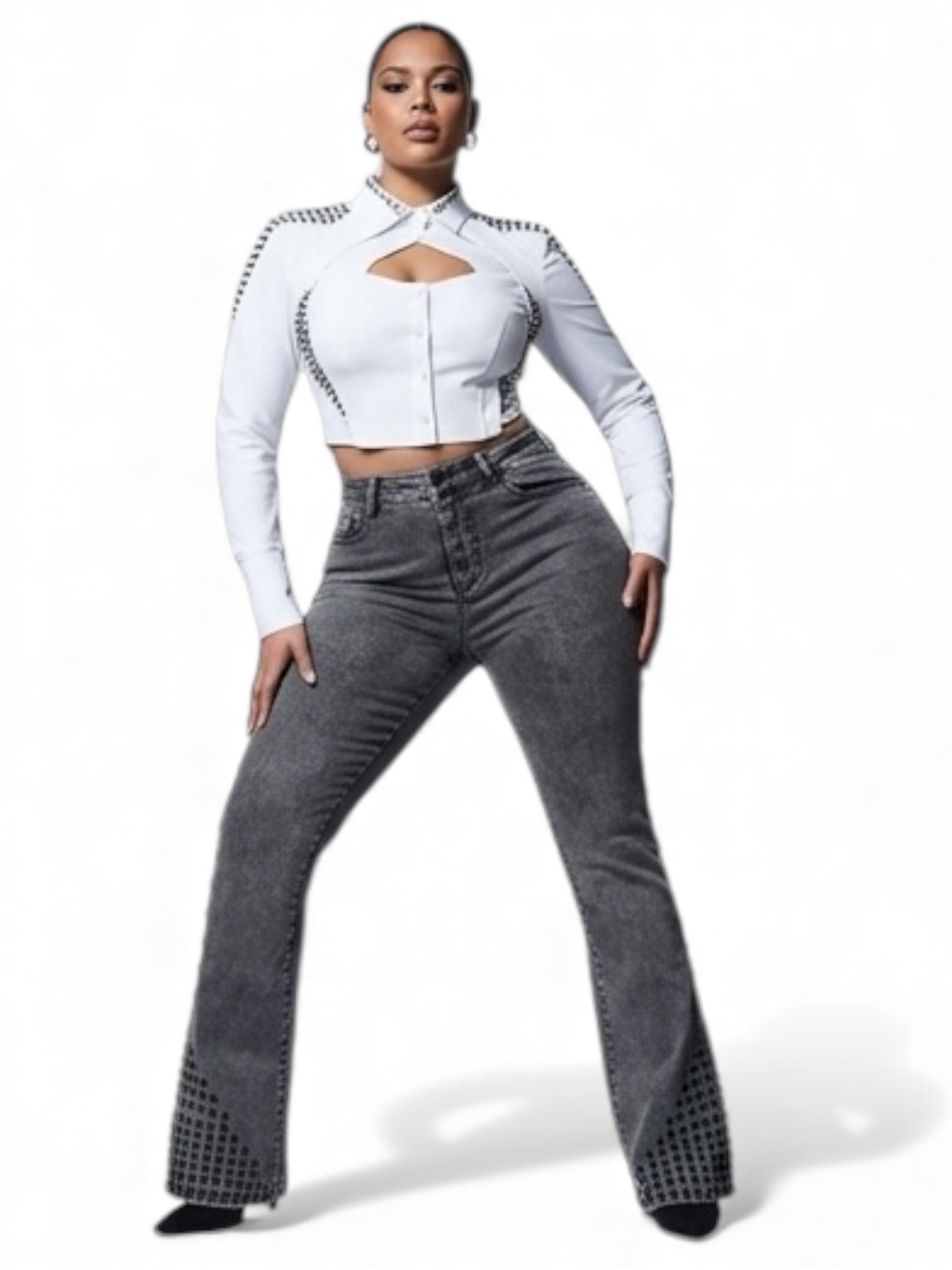 Bulletproof Fitted Flare Jeans