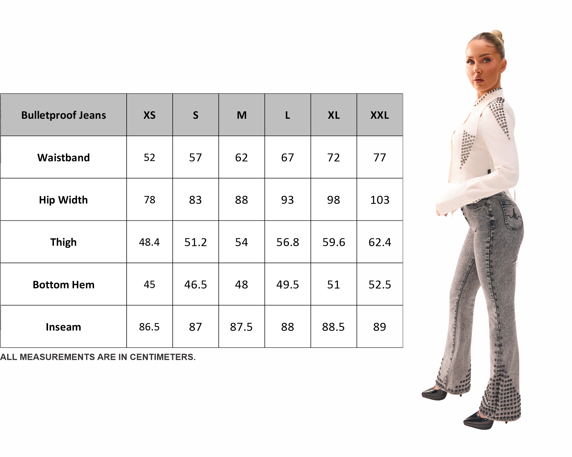 Bulletproof Fitted Flare Jeans