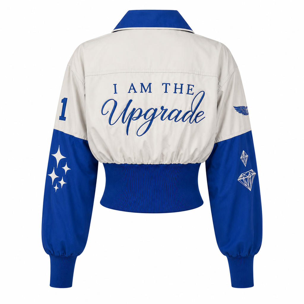 Coming September :- I Am The Upgrade Bomber Jacket
