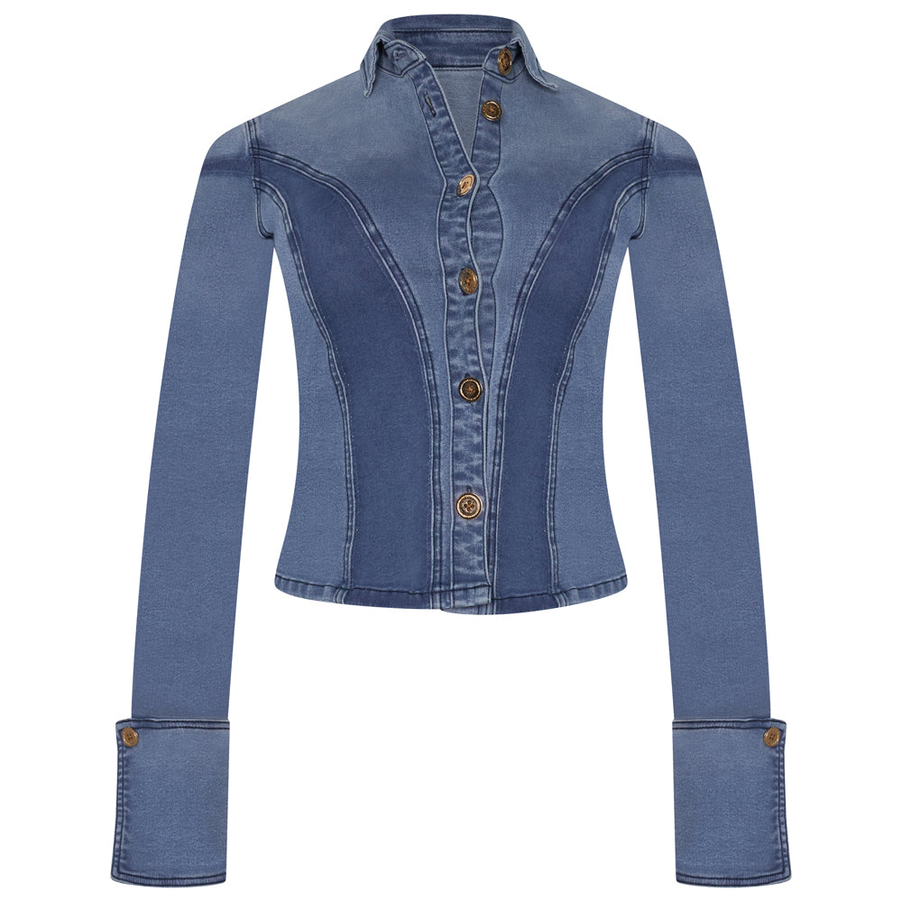 First Lady Denim Shirt