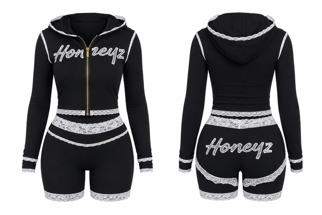 All’Da’HONEYZ Wear Honeyz Shorts Set