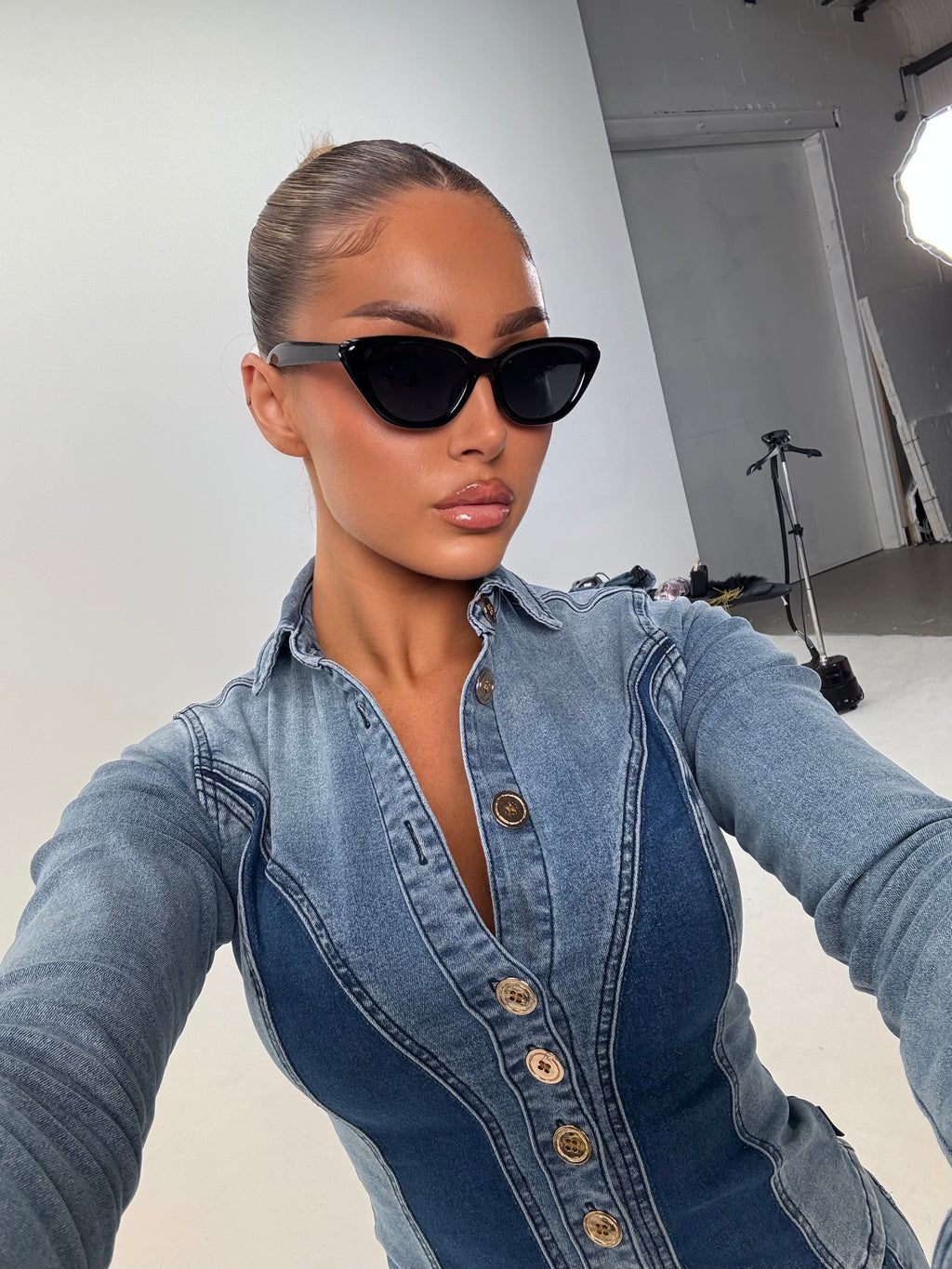 First Lady Denim Shirt