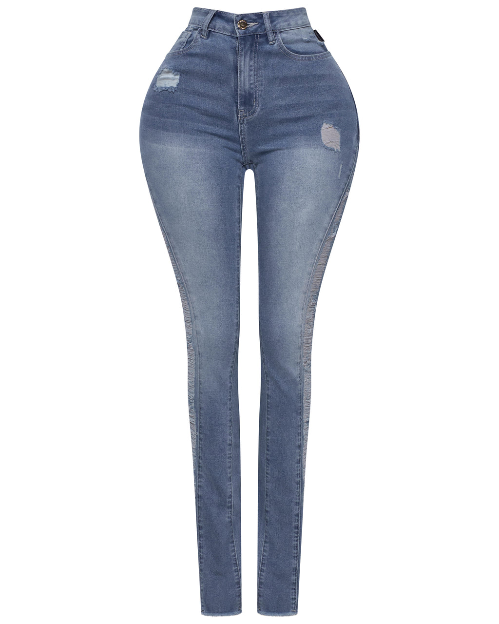 Ripped Royalty Skinny Jeans