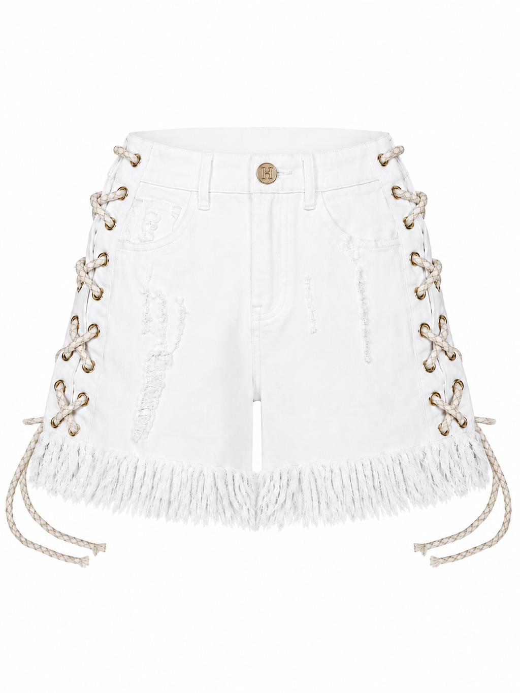 White Queen Pin Shorts *Join The Wait List*