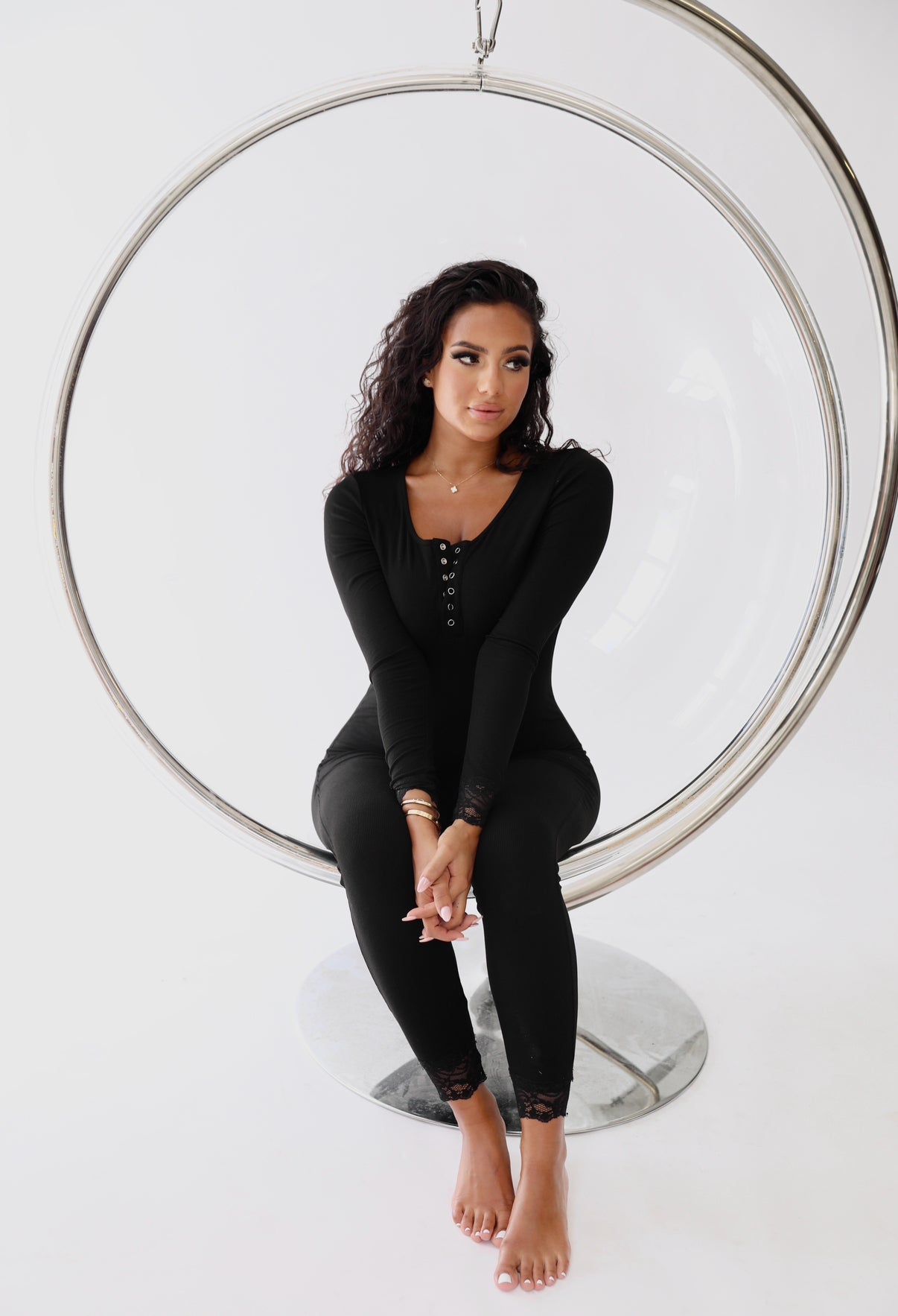 Buttercup Onesie Black