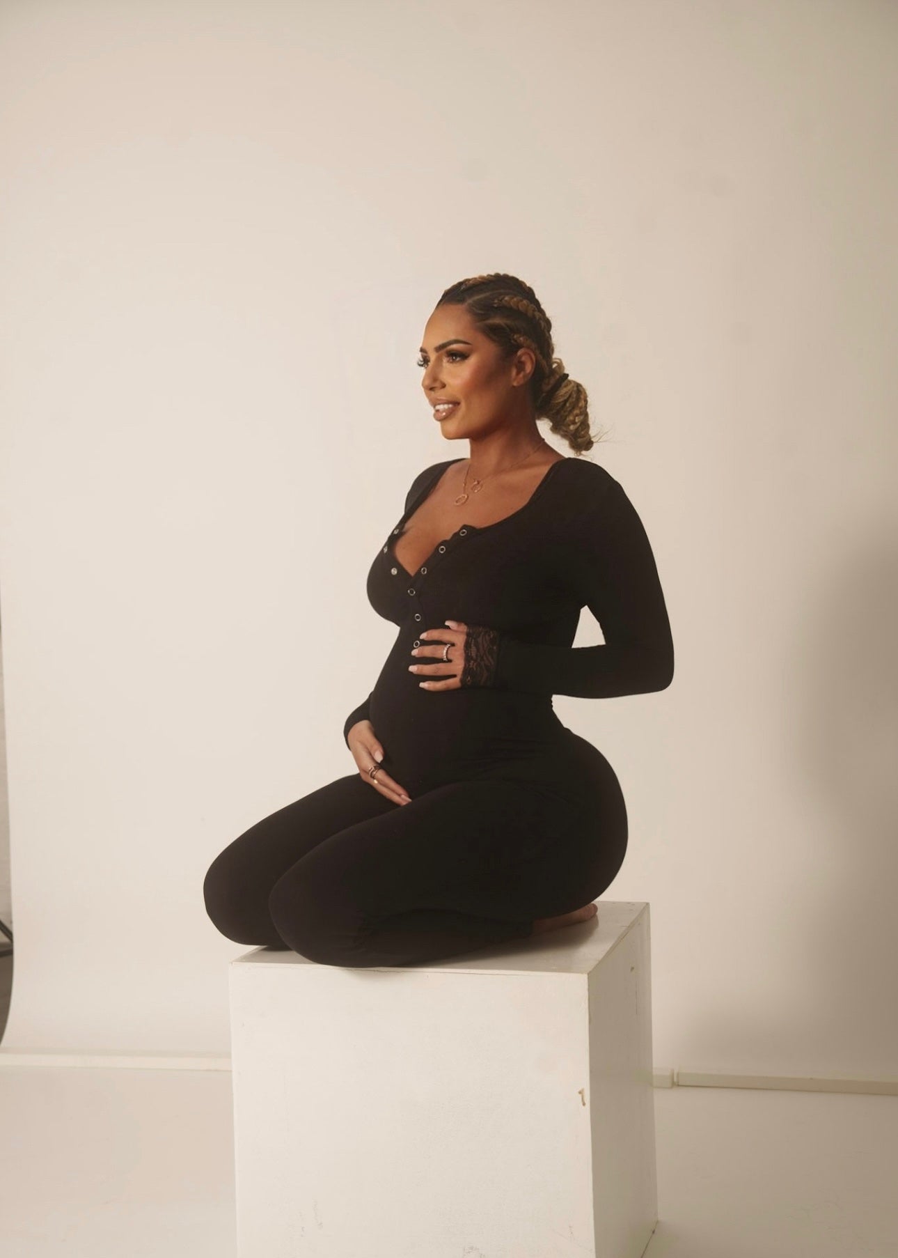 Buttercup Onesie Black