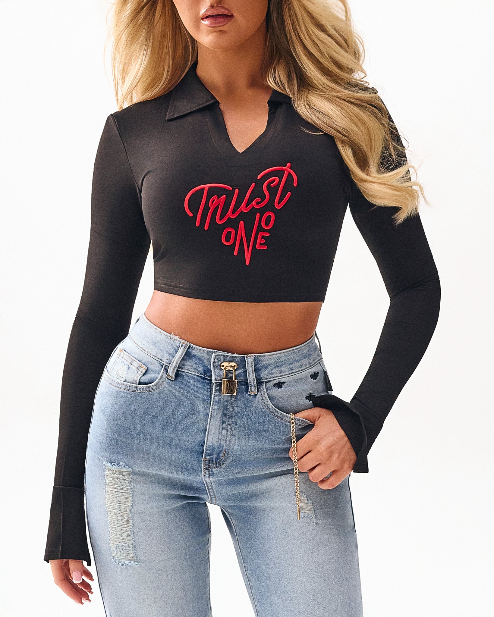 Love Kills Corset Back Top