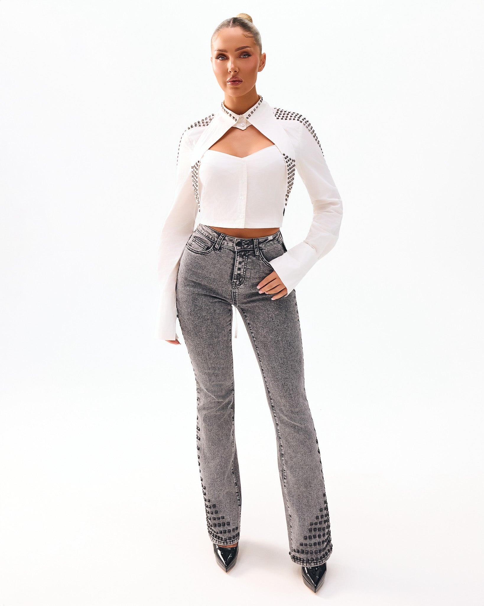 Bulletproof Fitted Flare Jeans