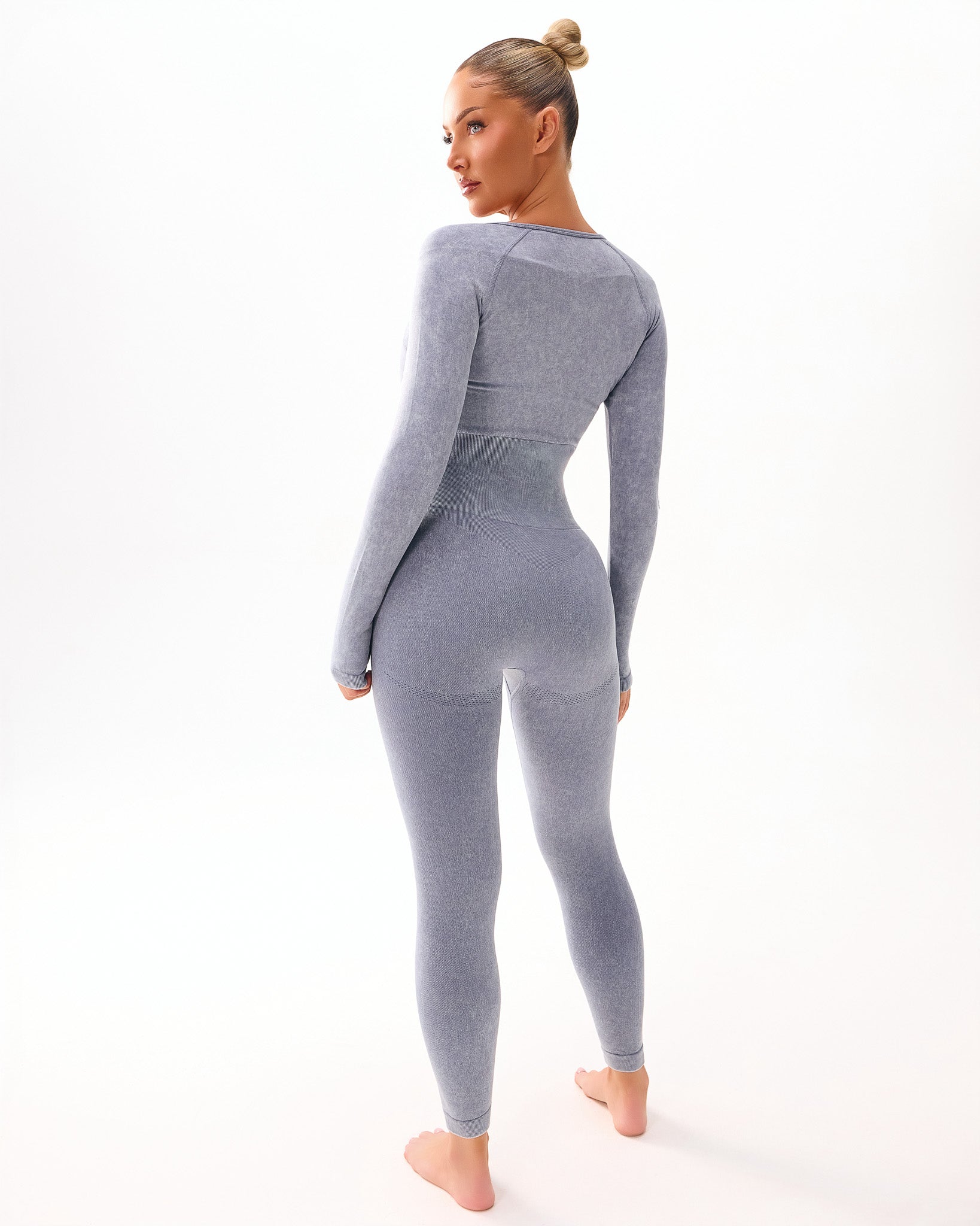 BOUNCE SET- Light Denim 4 Piece