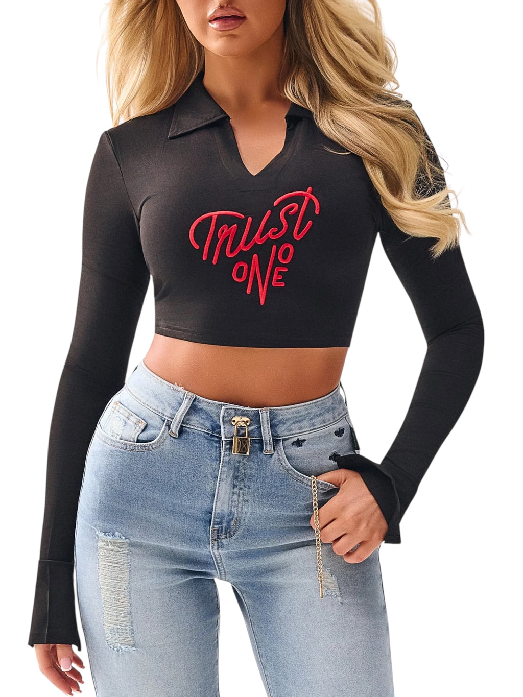 Love Kills Corset Back Top