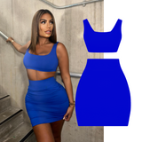 Escape Blue Soft Bandage Two Piece Mini