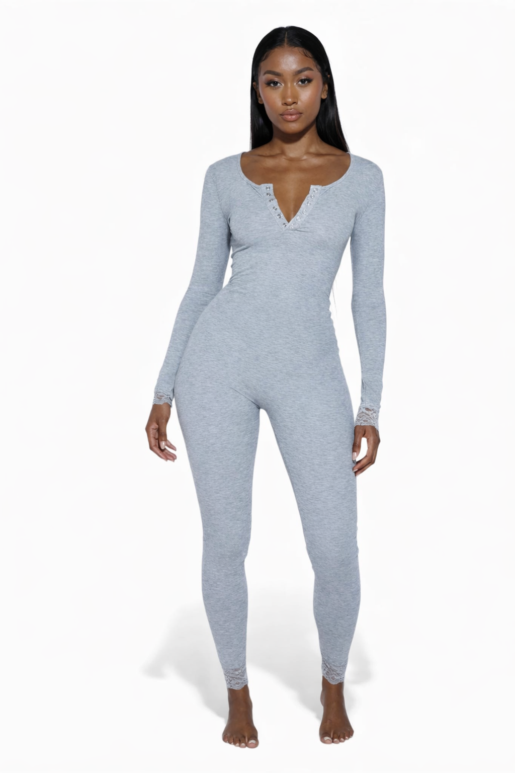 Buttercup Onesie Grey