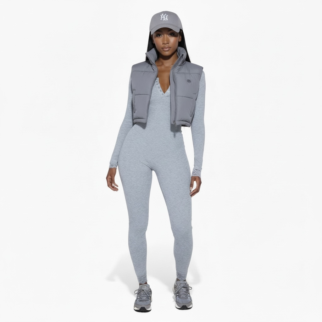 Buttercup Onesie Grey