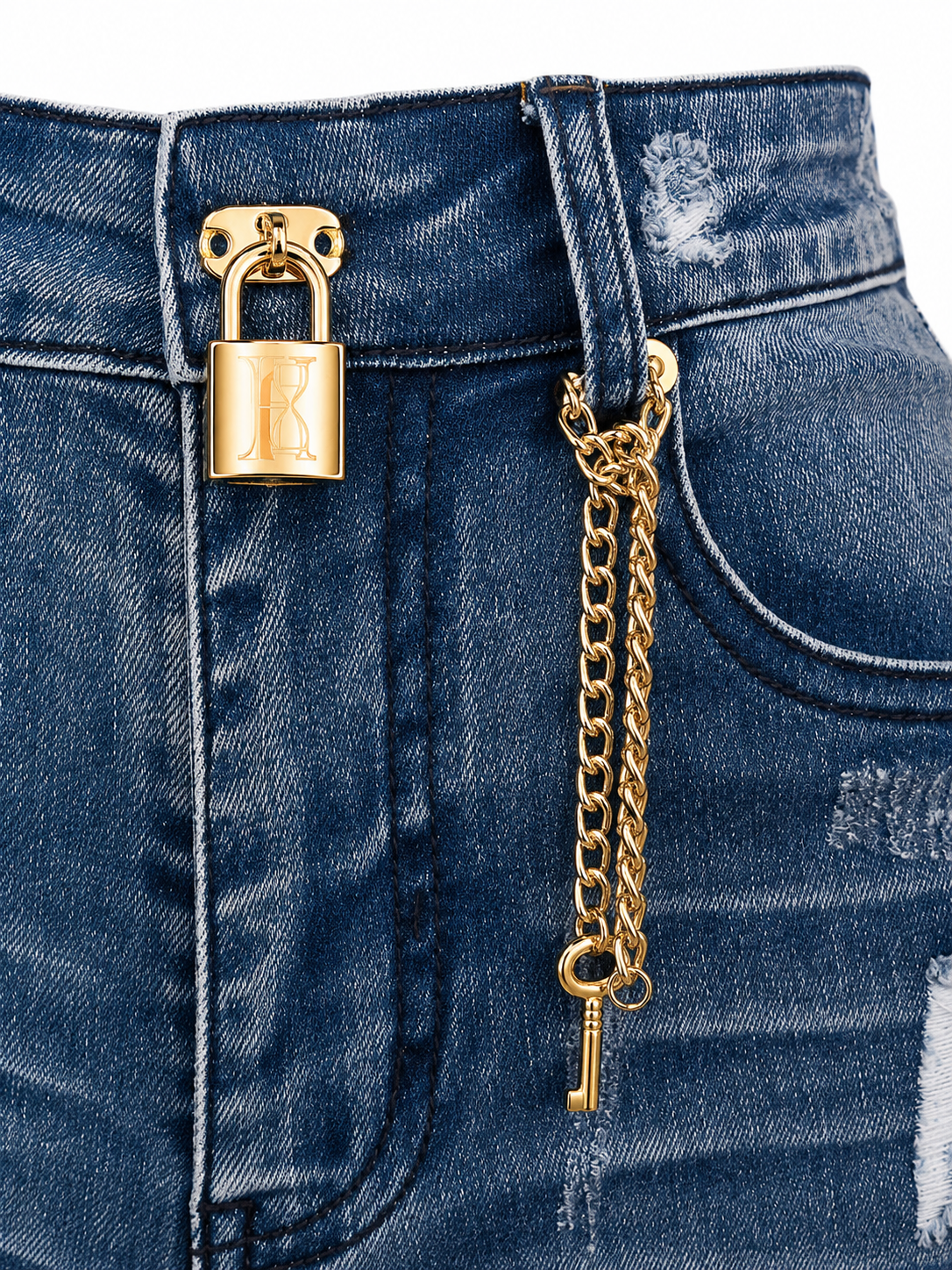 Dark Denim Locked In Shorts *Join the wait list*