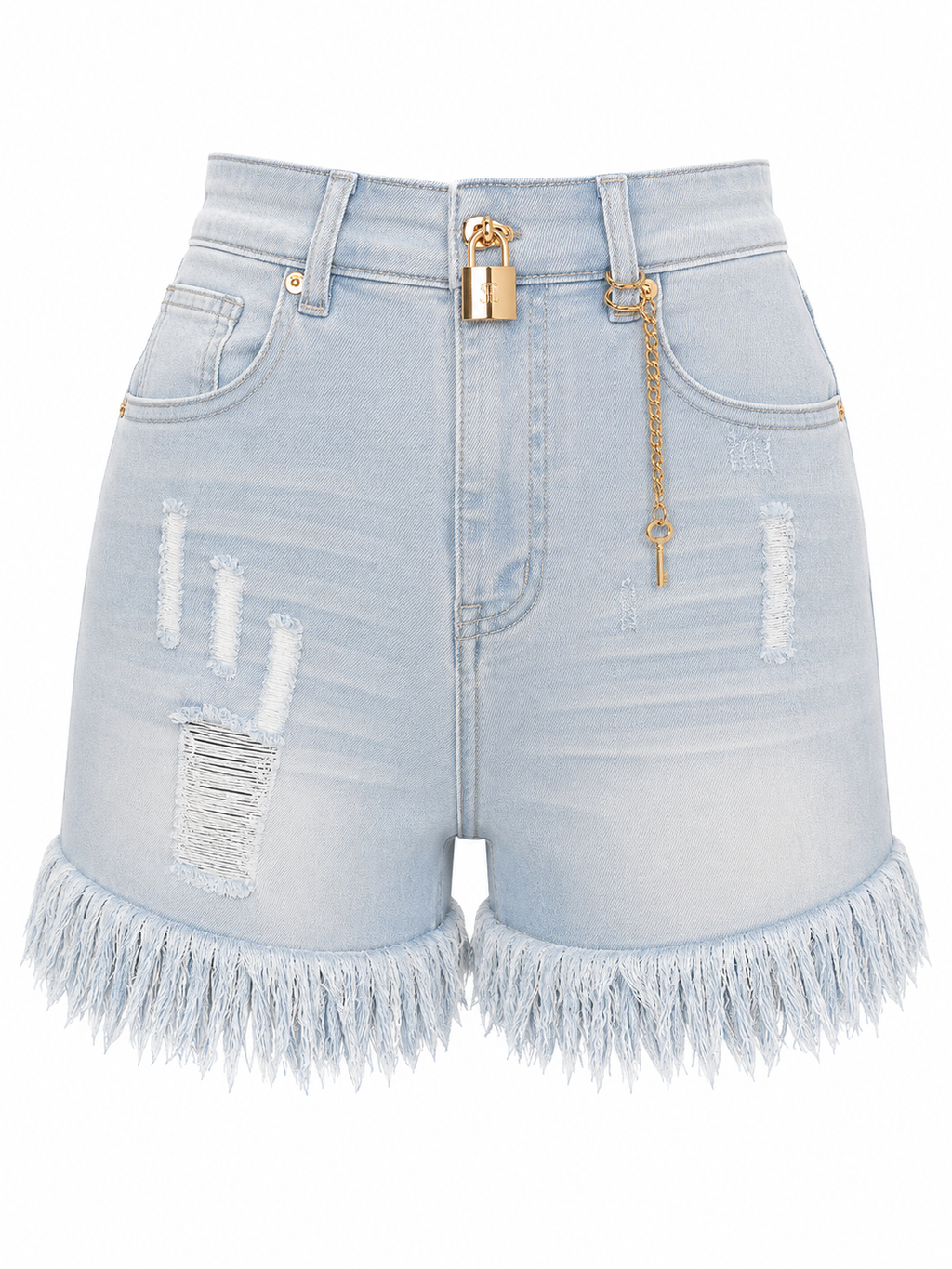 Light Denim Locked In Shorts *Join the wait list*