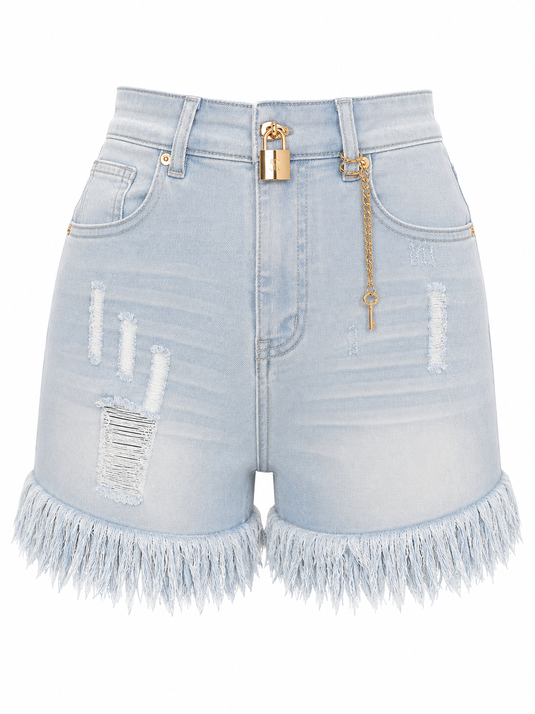 Light Denim Locked In Shorts *Join the wait list*