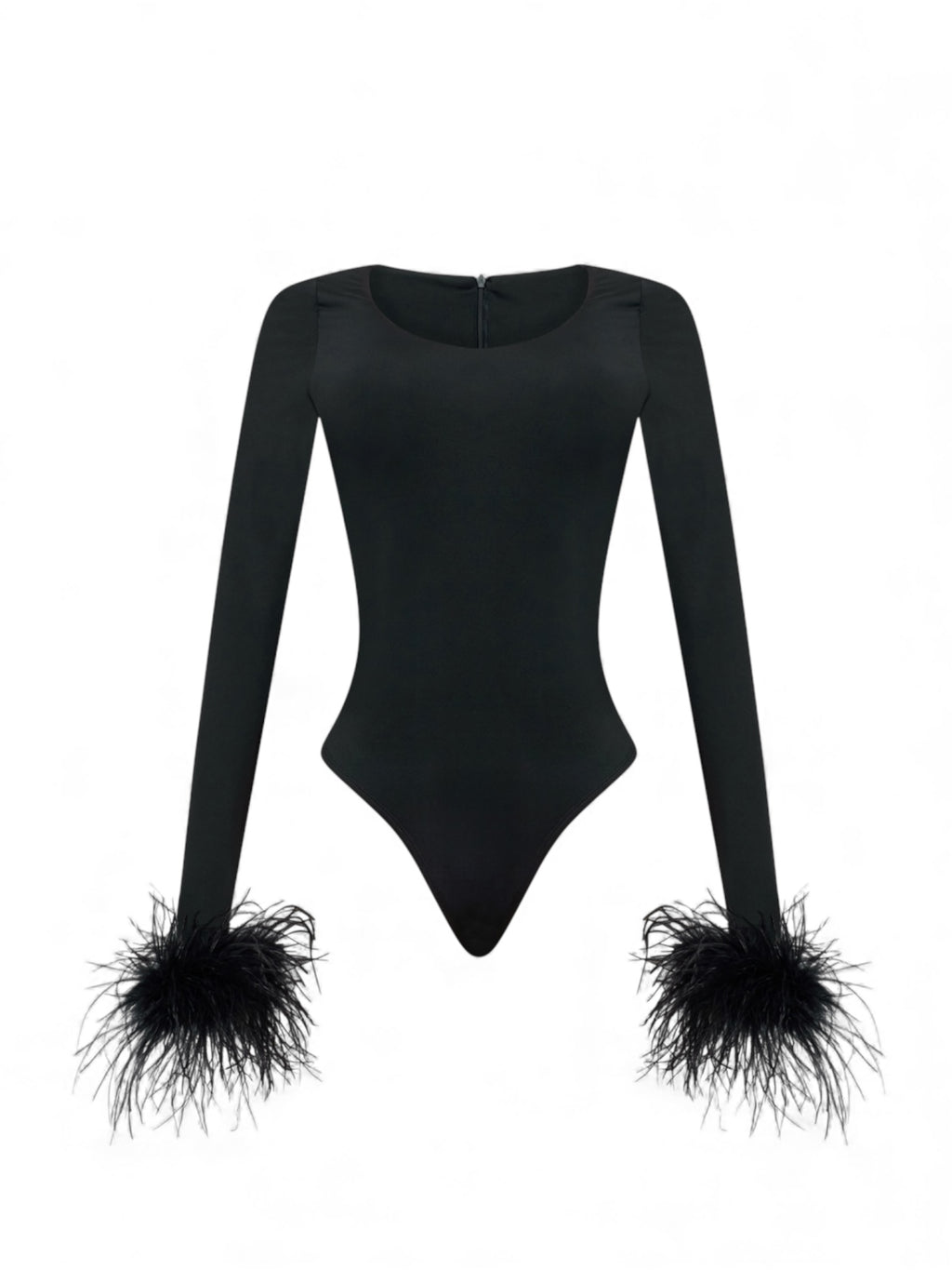 Black Double Up Fur Body