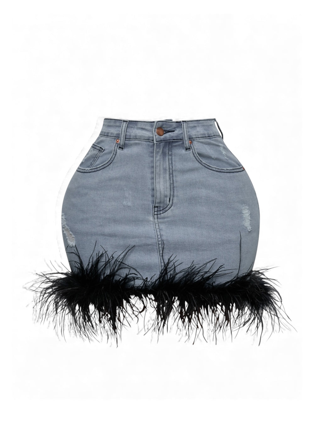 Black Ice Mini Skirt