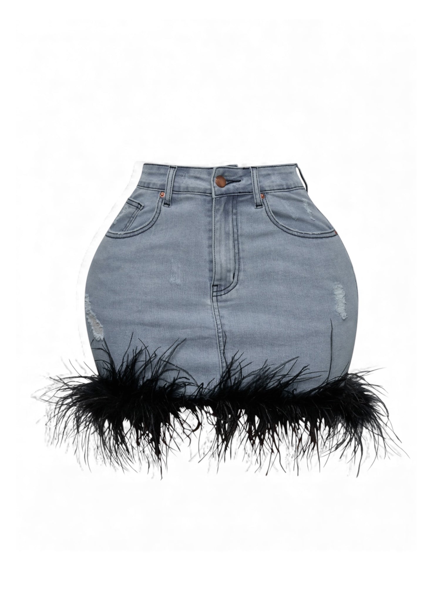 Black Ice Mini Skirt