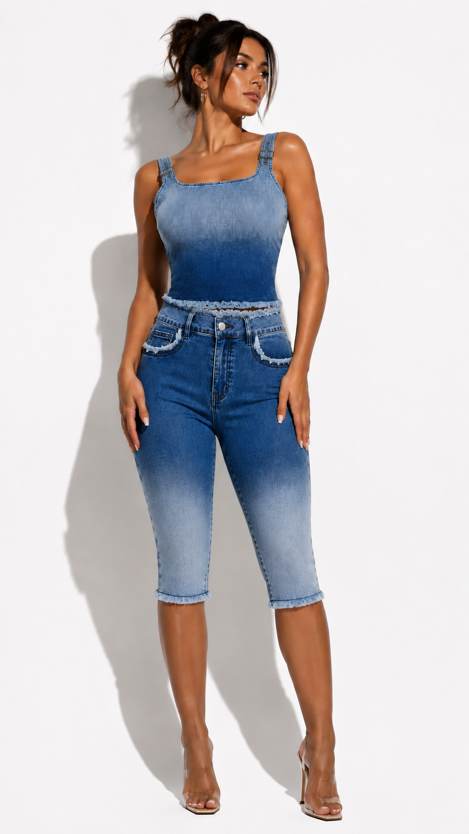 Ombré Capri Tie Me Up Set *Pre Order June 20-30th Delivery*