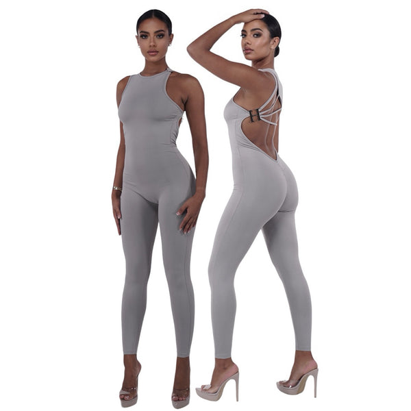 Light Grey H Jumpsuit