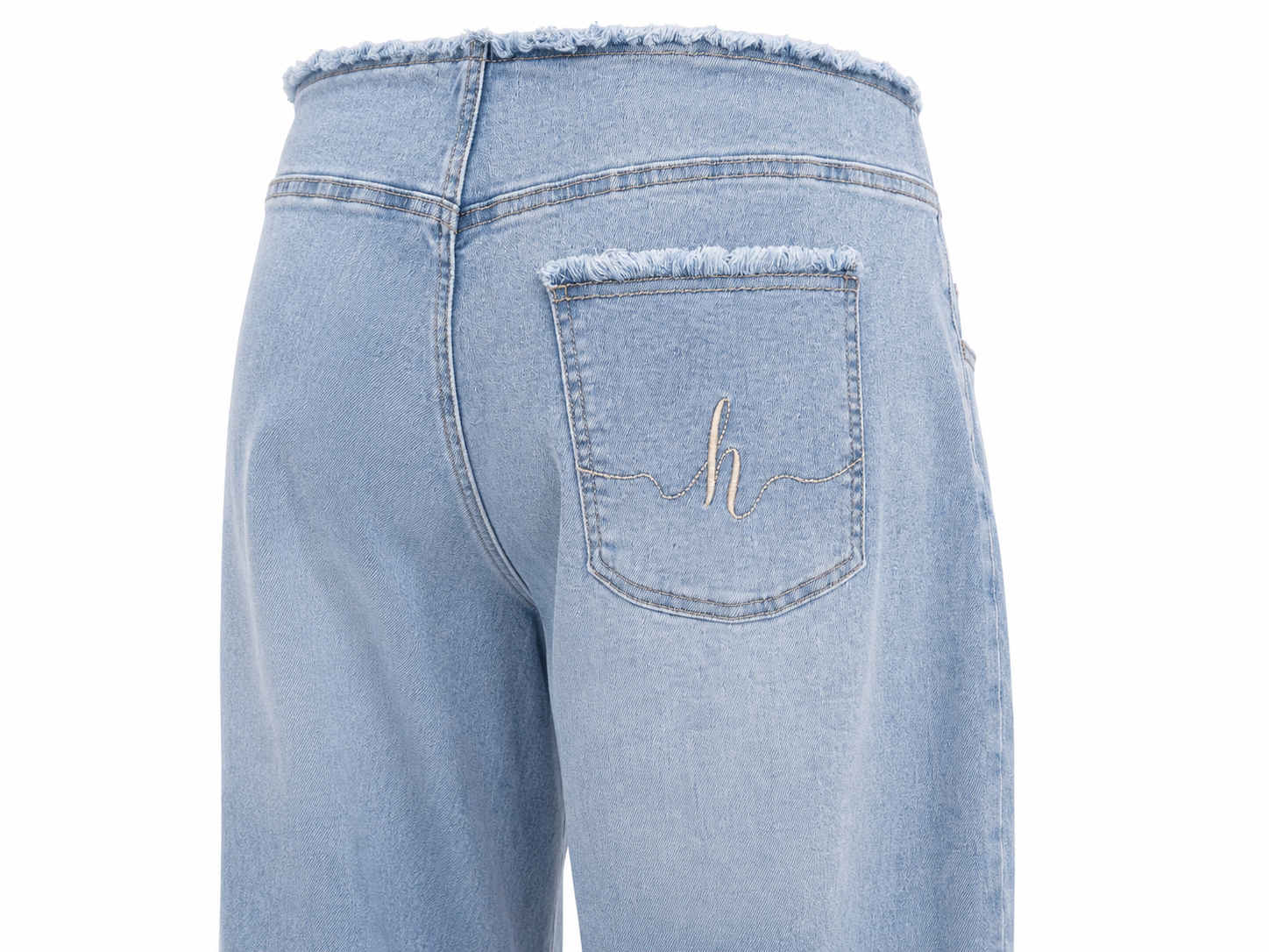 Cuffed 4lfy Mom Jeans Light Wash Denim*Pre Order 15-23rd July Delivery*