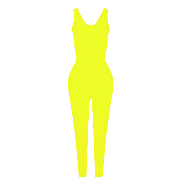 Neon Yellow Jumpsuit