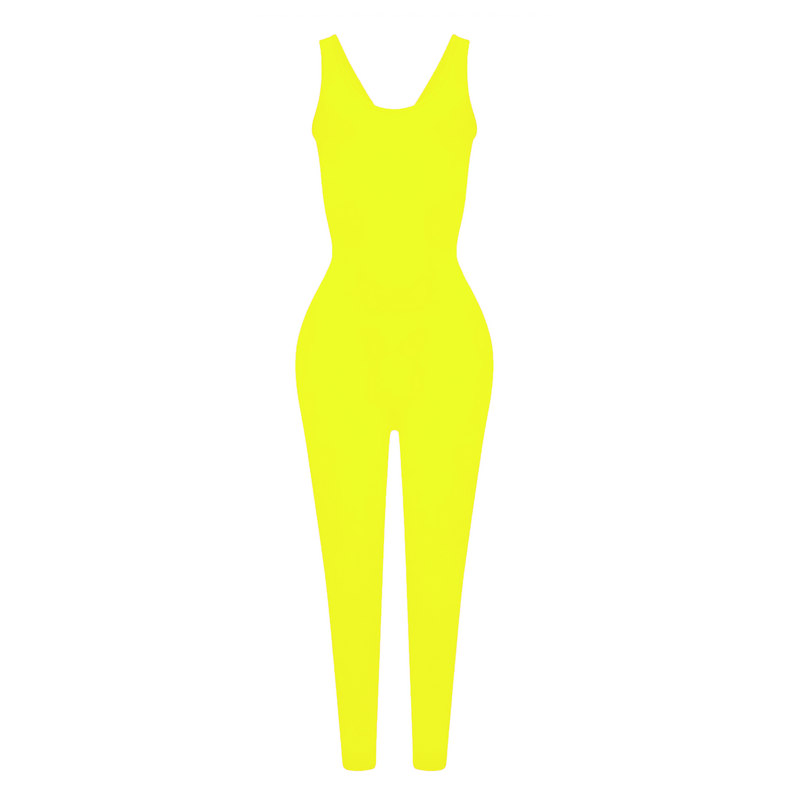 Neon Yellow Jumpsuit