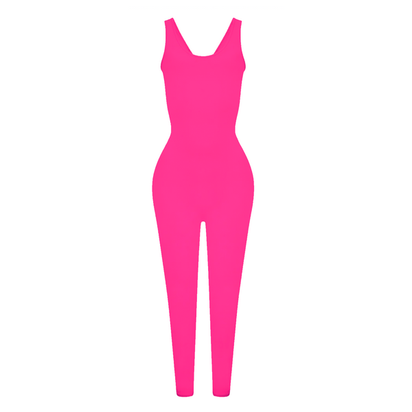 Hot Pink Jumpsuit