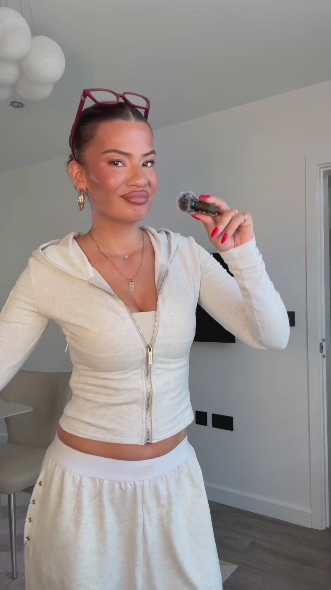Girl In A Grey Tracksuit- Free UK Delivery