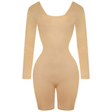 Beige Double Up Playsuit