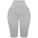 Grey High Waisted Shorts