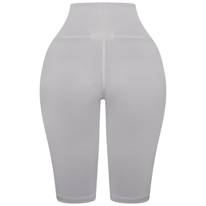 Grey High Waisted Shorts