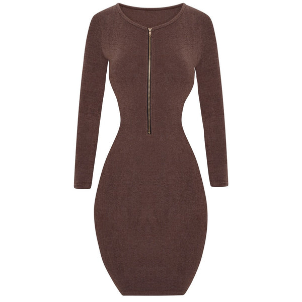 Coco Velvet Teddy Midi Dress
